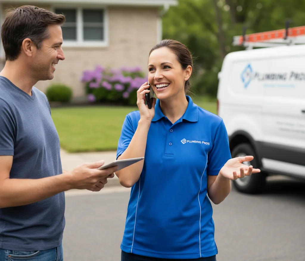 Grant Plumbing customer support in Helper